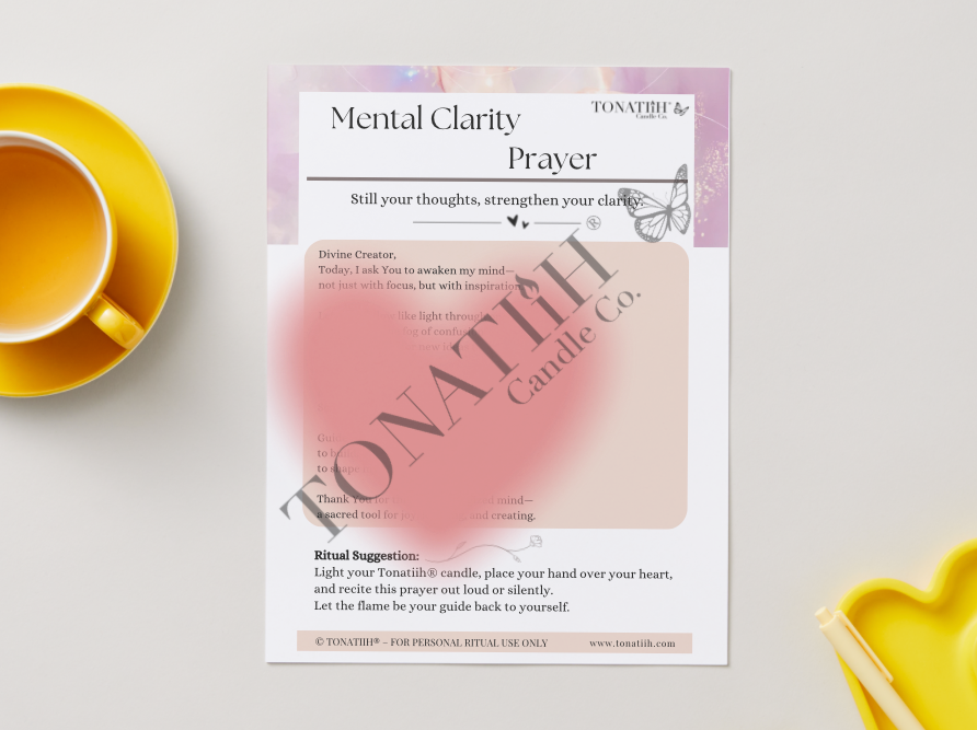 Mental Clarity Prayer
