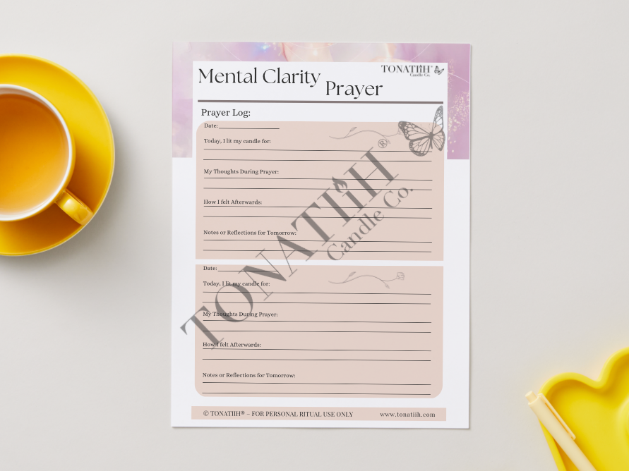 Mental Clarity Prayer