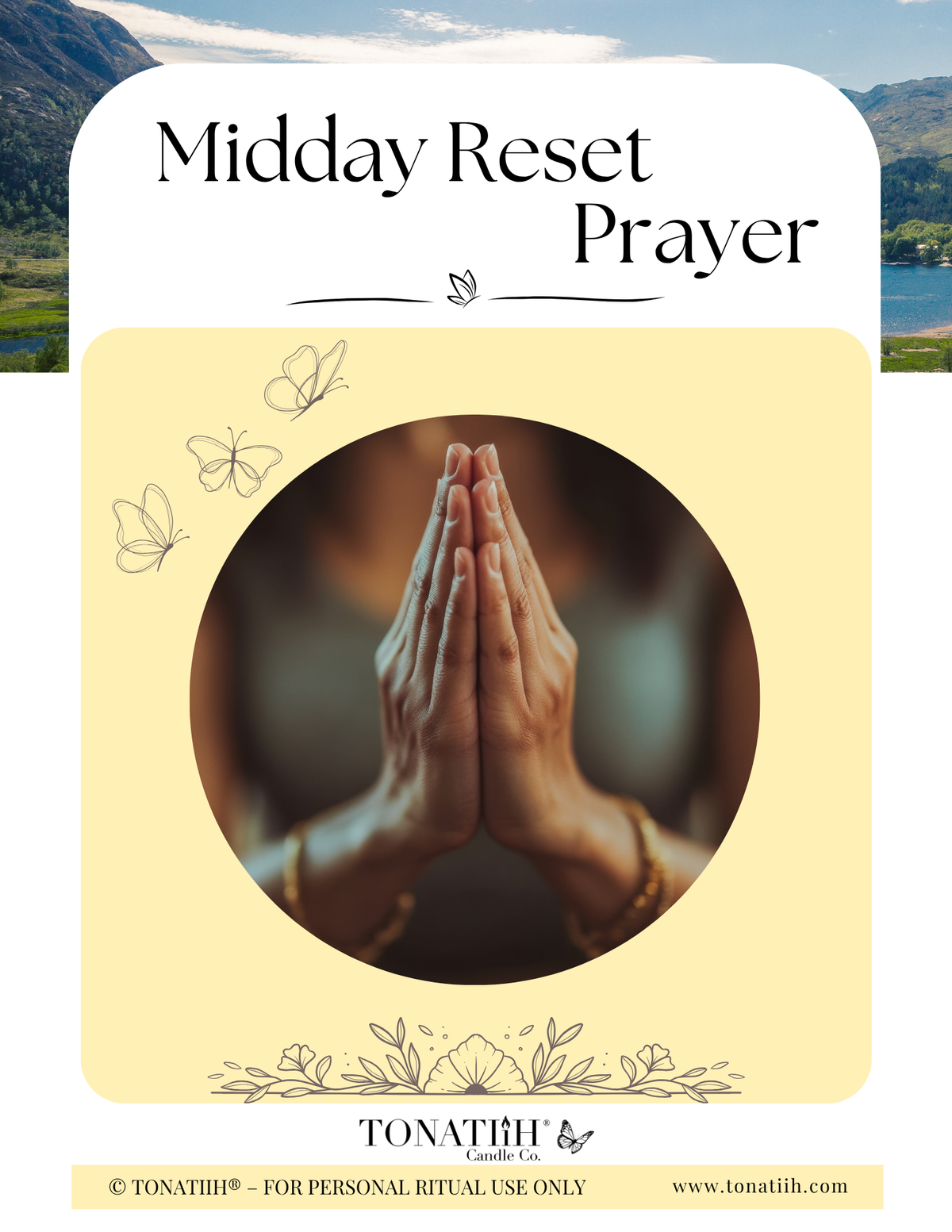 Midday Reset Prayer