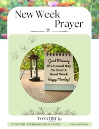 New Week Prayer