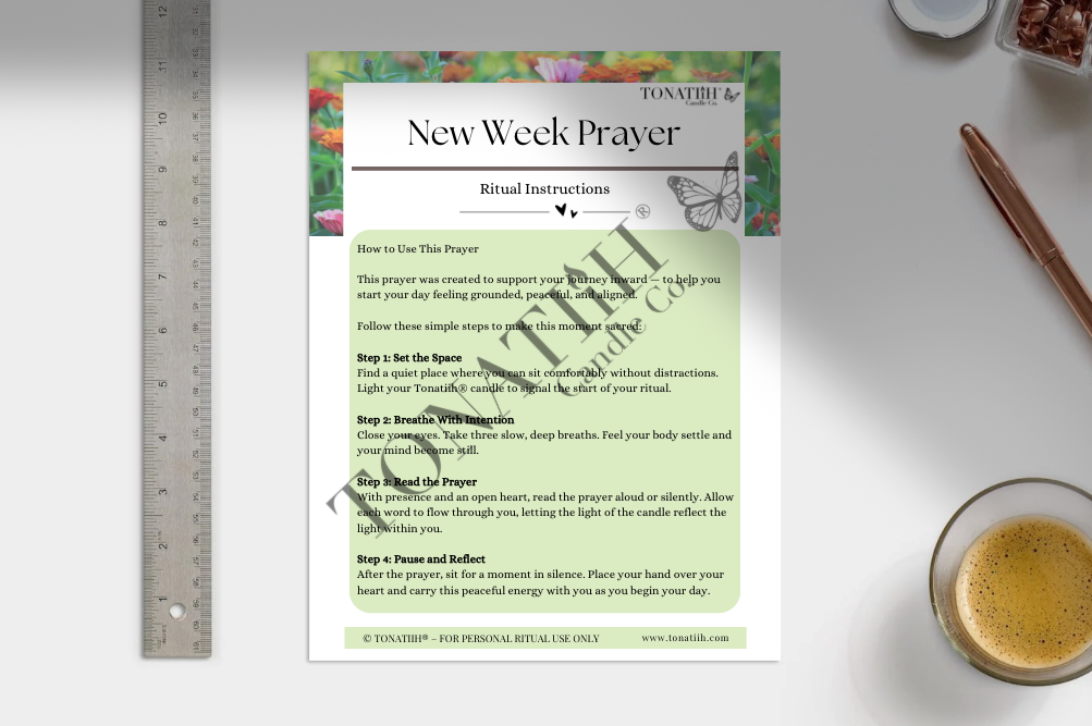 New Week Prayer