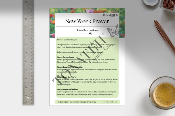 New Week Prayer