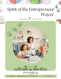 Spirit of the Entrepreneur Prayer