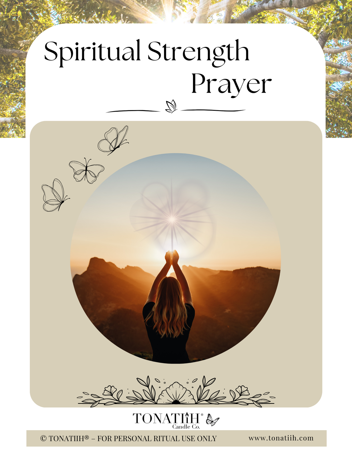 Spiritual Strength Prayer