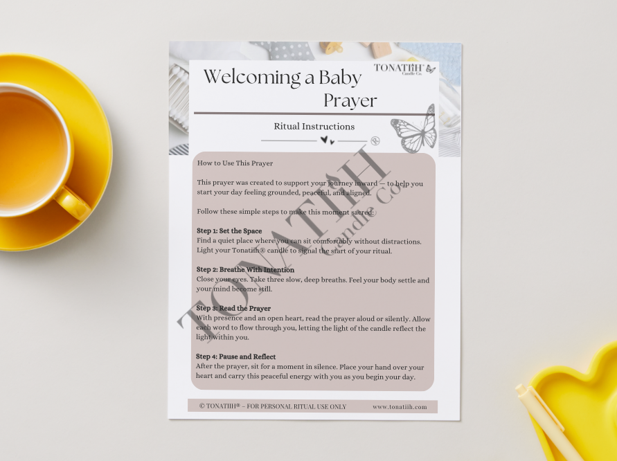 Welcoming a Baby Prayer