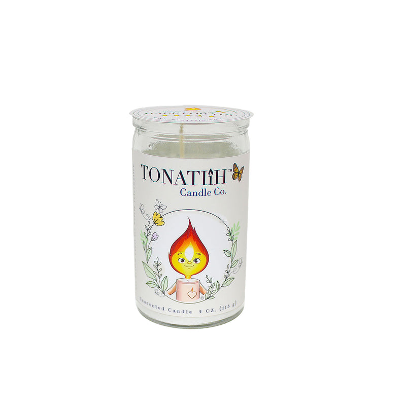 Light Heart -Traditional wax -White (4oz)