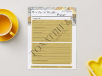Worthy of Wealth Prayer